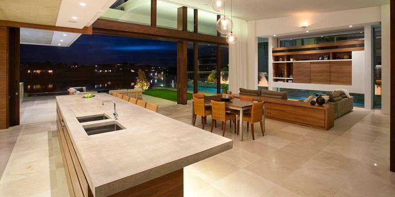 Sunshine Coast Polished Kitchen Benchtops